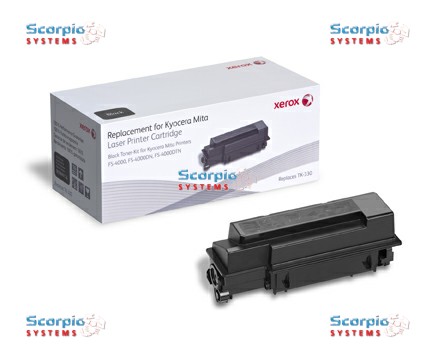 XRC Black Toner Cartridge equiv Kyocera TK330